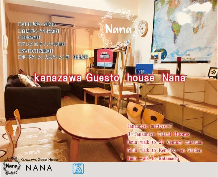 Kanazawa Guest House Nana Kültér fotó